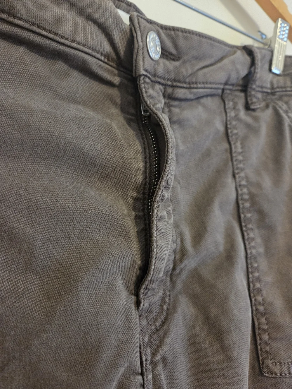 Mavi  Brown Alva High-Rise Straight Cargo Pants - Picture 8 of 13